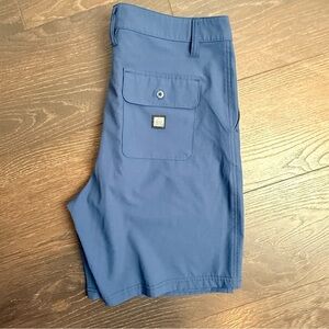 Reef Blue Cargo Shorts Modern Lightweight Design